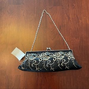 NWT Vintage Style 1920s vibes beaded satin baby purse